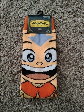 Nickelodeon Avatar: The Last Airbender Aang Crew Socks (NWT)
